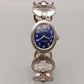 Elegante Clipper Damen Uhr – Vintage Design mit blauem Zifferblatt