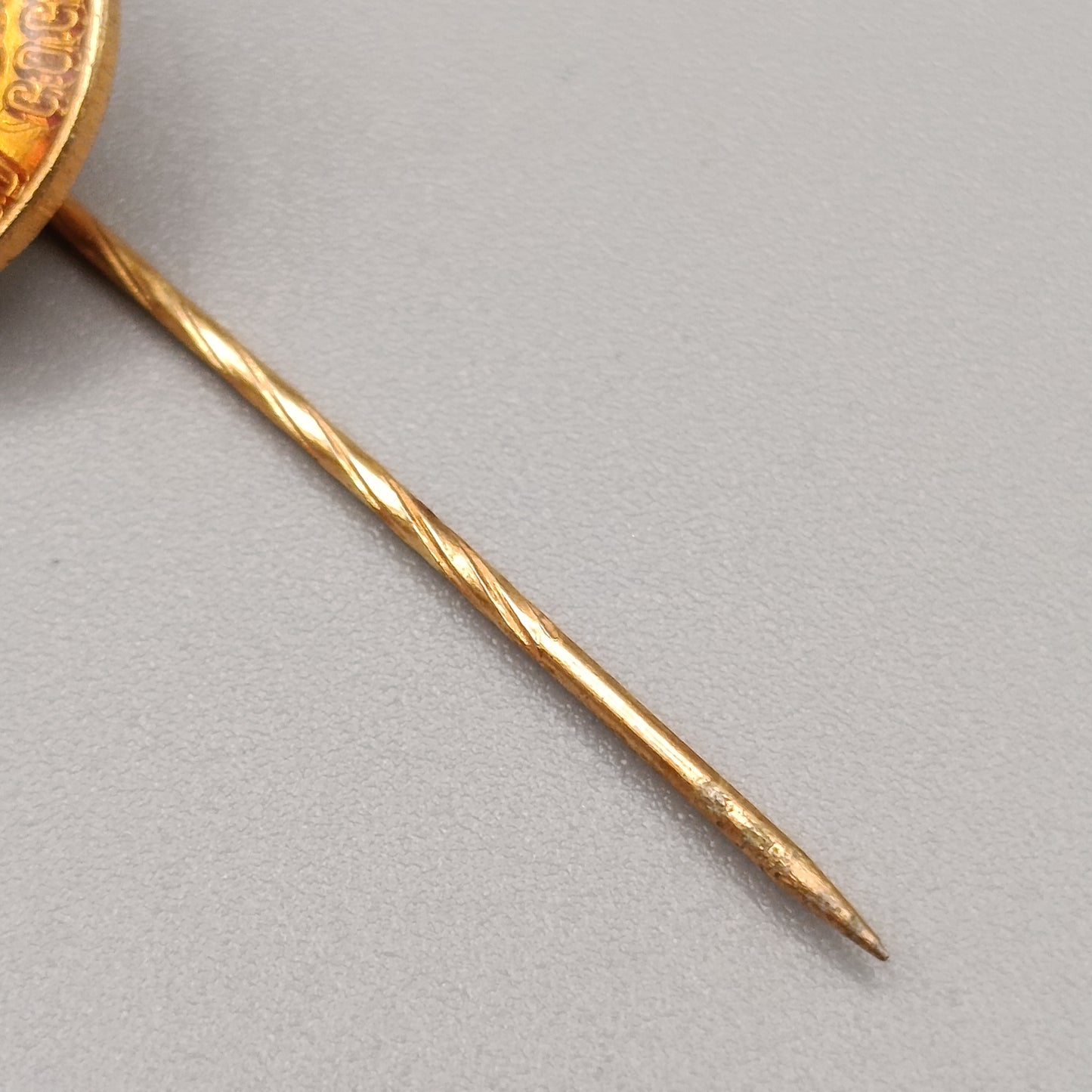 Vintage Anstecknadel Ferienland Cochem mit Emaille