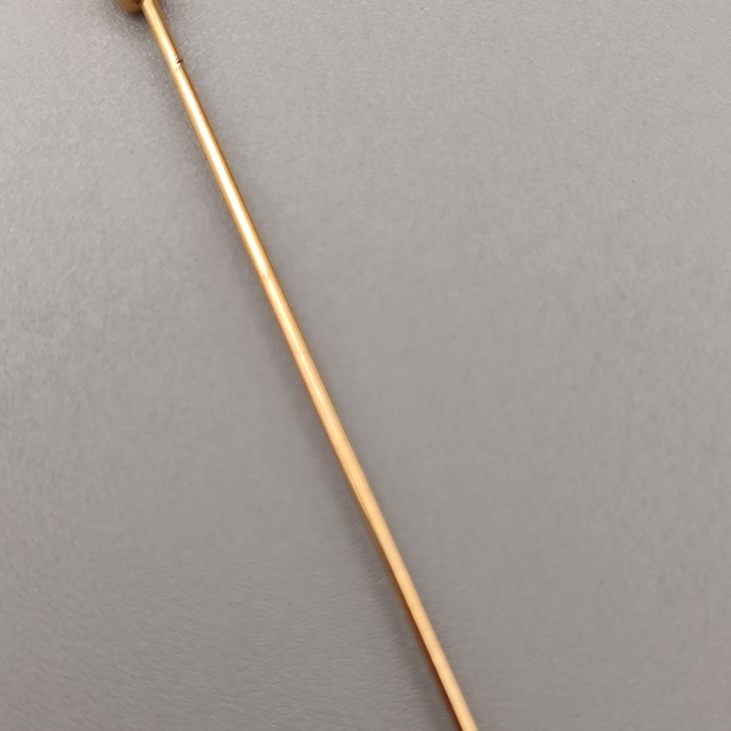 Klassische vergoldete Krawattennadel – Minimalistischer Vintage Stil