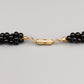 Elegante Perlenkette Mehrreihiges Design mit bunten Akzenten
