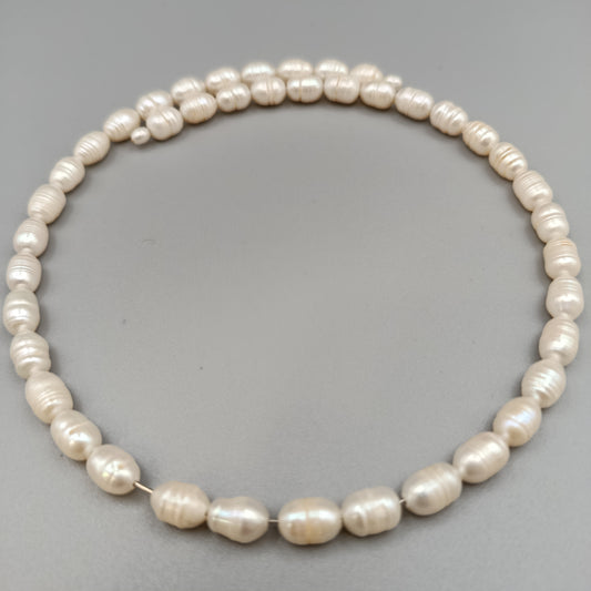 Wunderschöne Perlenkette Perlenschmuck mit verstellbarem Design