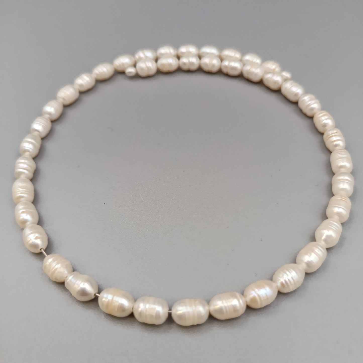 Wunderschöne Perlenkette Perlenschmuck mit verstellbarem Design