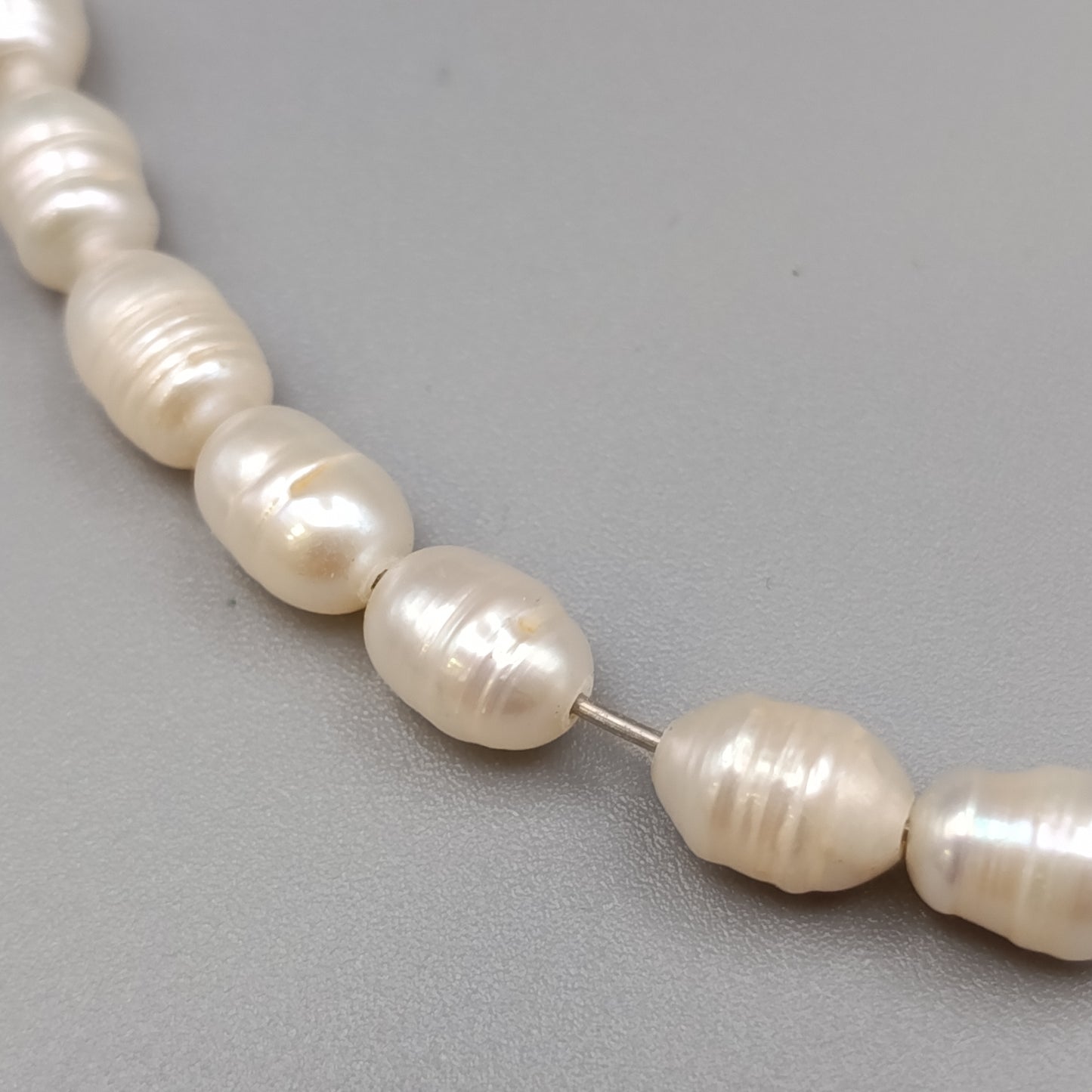 Wunderschöne Perlenkette Perlenschmuck mit verstellbarem Design