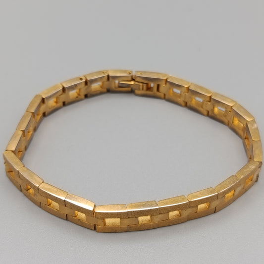 Elegantes Gliederarmband – Stilvolles Accessoire in Goldoptik