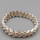 Eleganter Glitzer Armband Elastisches Design mit Strass