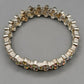 Eleganter Glitzer Armband Elastisches Design mit Strass
