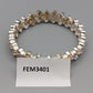Eleganter Glitzer Armband Elastisches Design mit Strass