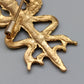 Elegante Vintage Brosche – Ornamentales Design