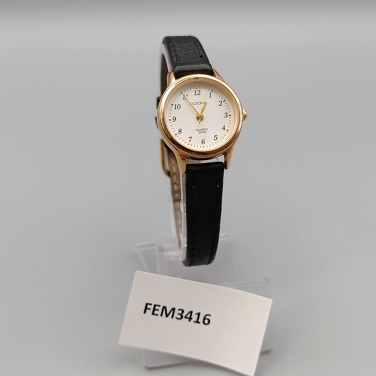 Elegante Adora Damen Uhr – Klassisches Design mit Lederarmband