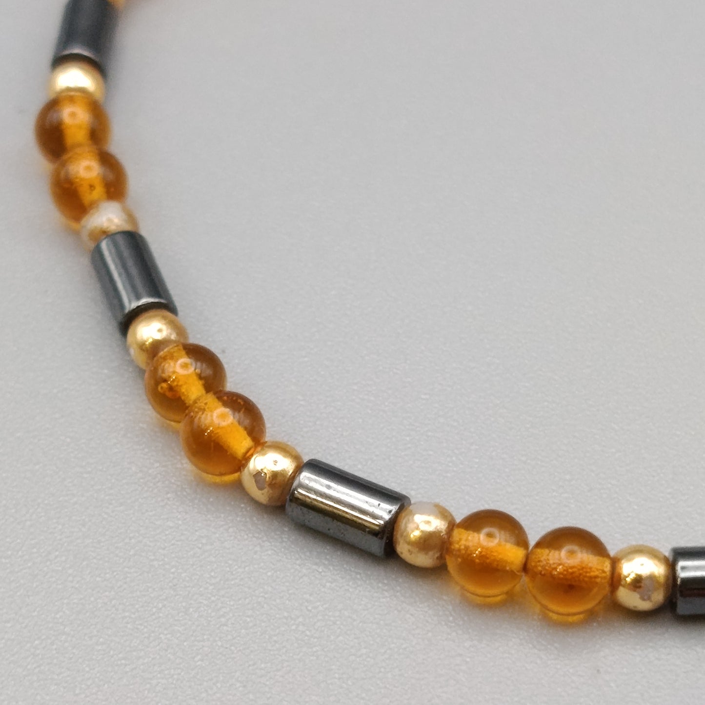 Elegantes Perlenarmband – Stilvolles Design Bernstein