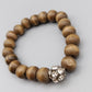 Elegantes Holzperlenarmband – Natürliches Design