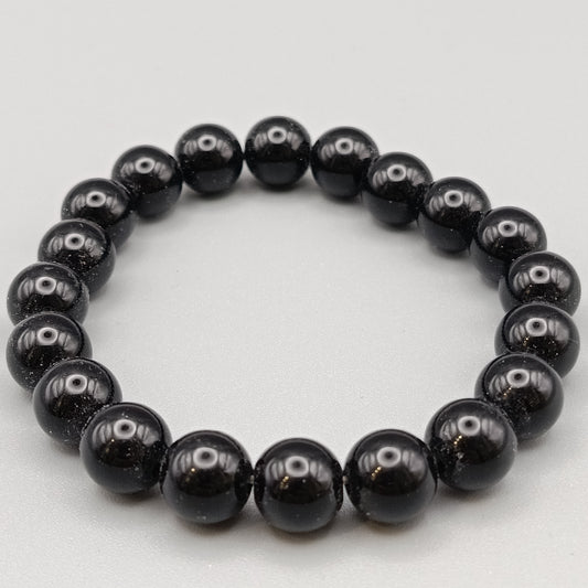 Elegantes Perlenarmband – Stilvolles Design in Schwarz