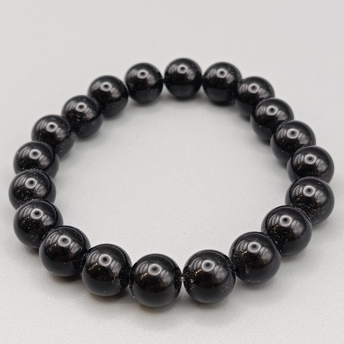 Elegantes Perlenarmband – Stilvolles Design in Schwarz
