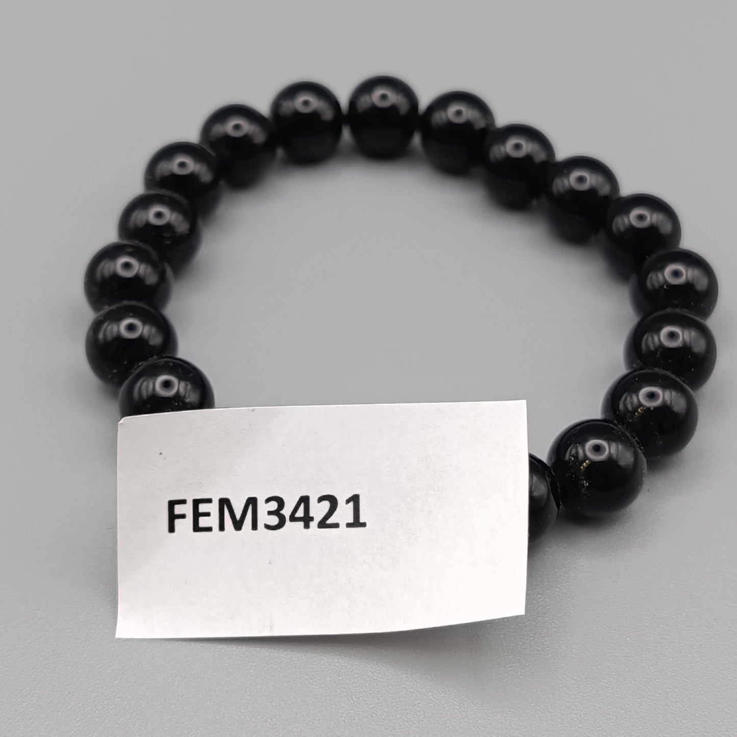 Elegantes Perlenarmband – Stilvolles Design in Schwarz