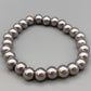 Elegantes Perlenarmband – Stilvolles Design in Grau