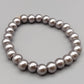 Elegantes Perlenarmband – Stilvolles Design in Grau