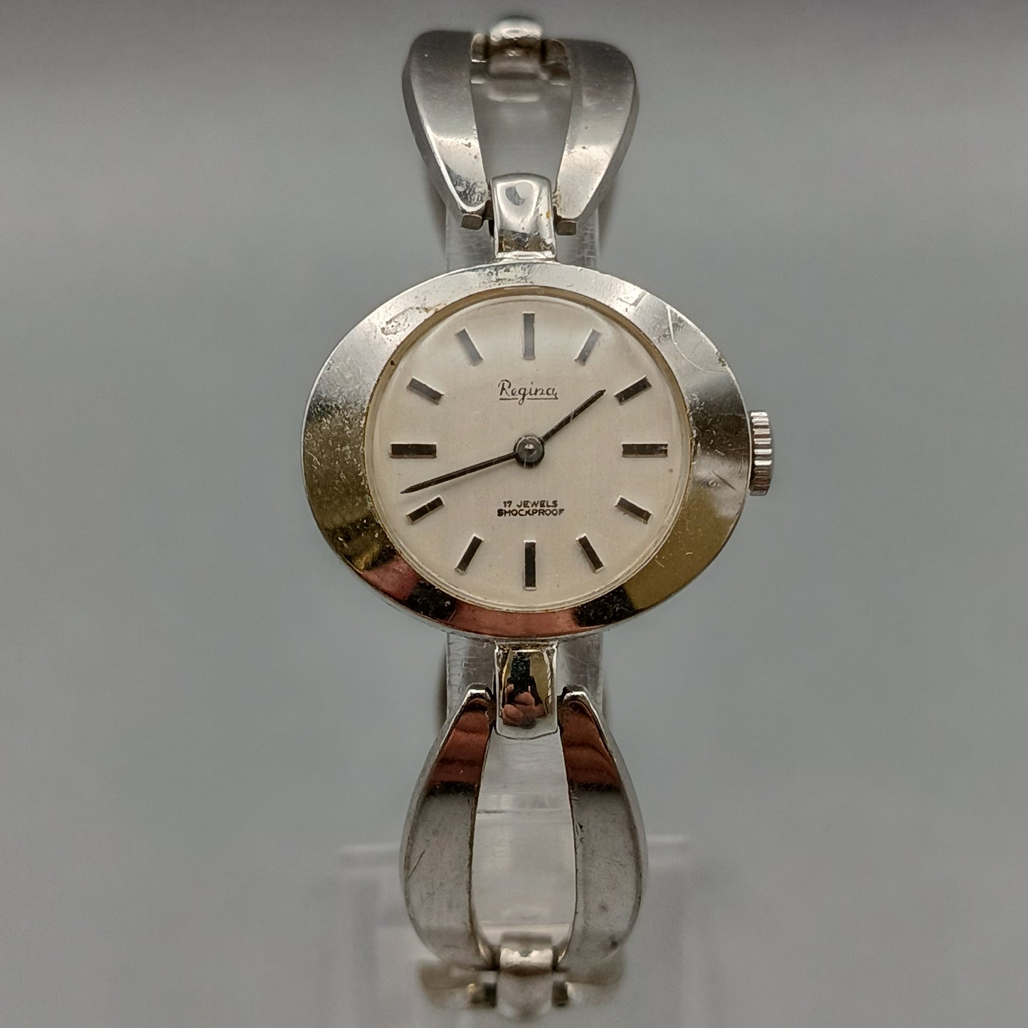 Elegante Regina Damen Uhr – Vintage Design mit Handaufzug