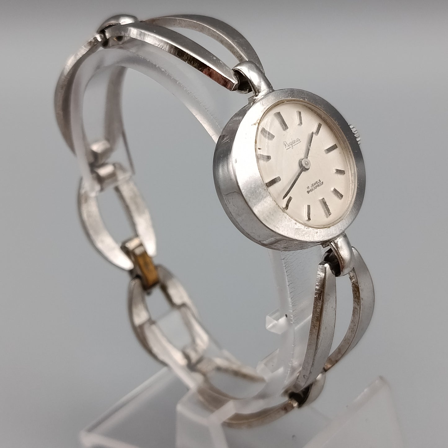 Elegante Regina Damen Uhr – Vintage Design mit Handaufzug