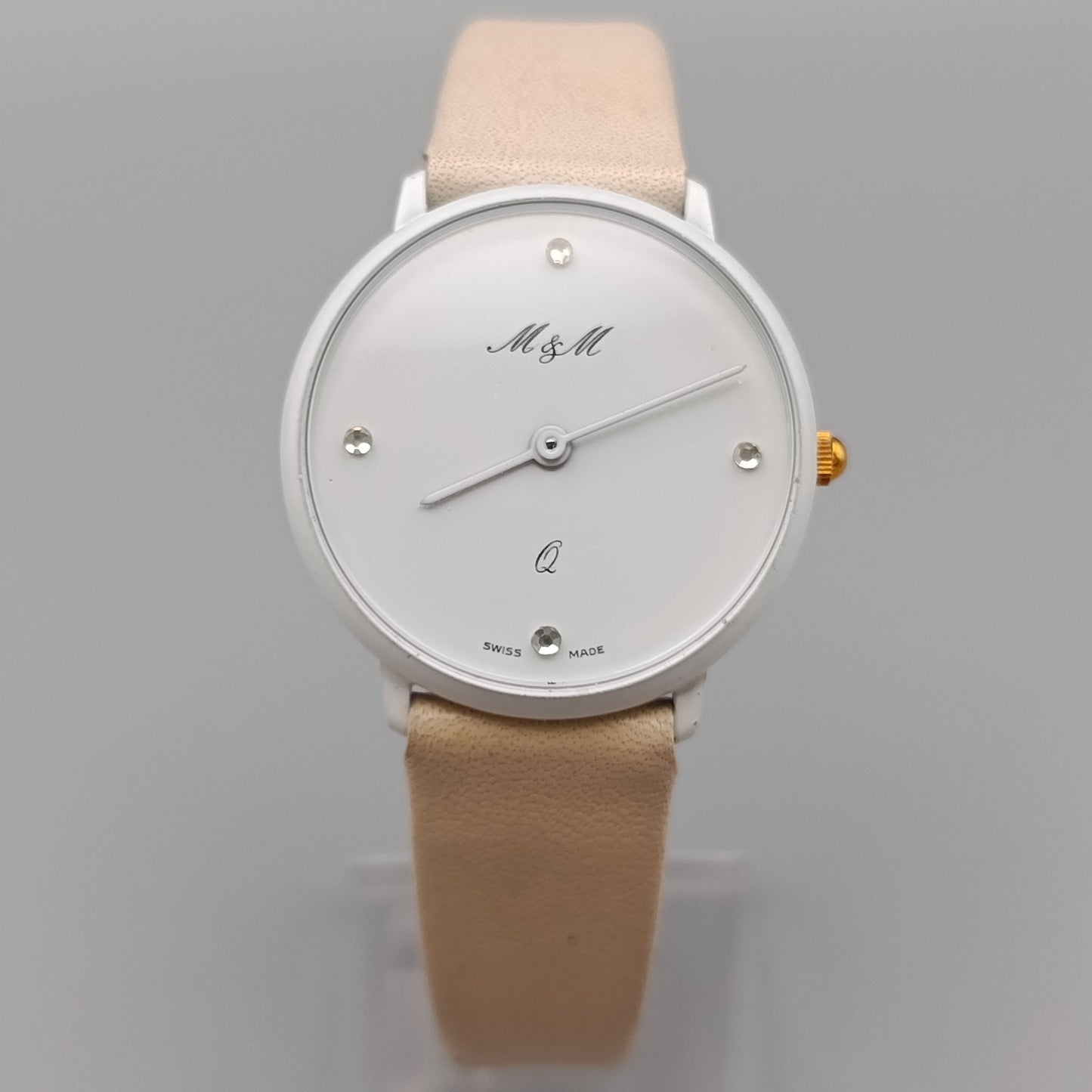 Elegante Damen Uhr – Minimalistisches Design in Weiß