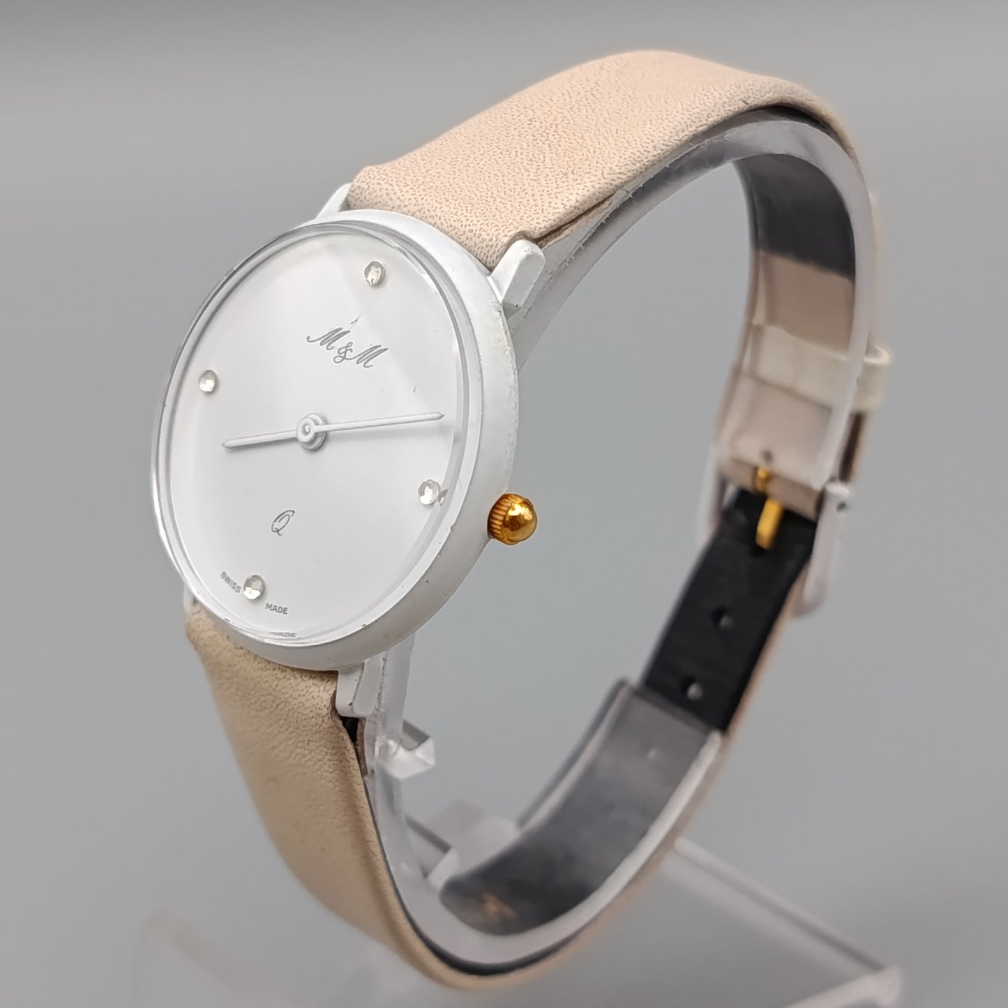 Elegante Damen Uhr – Minimalistisches Design in Weiß