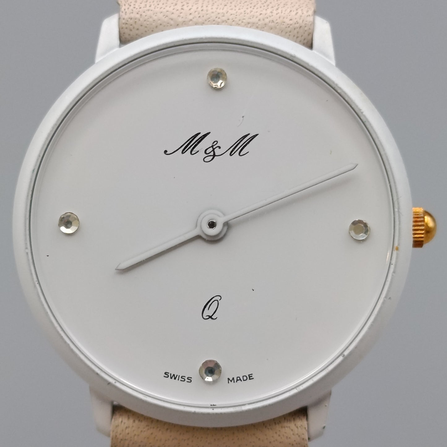 Elegante Damen Uhr – Minimalistisches Design in Weiß
