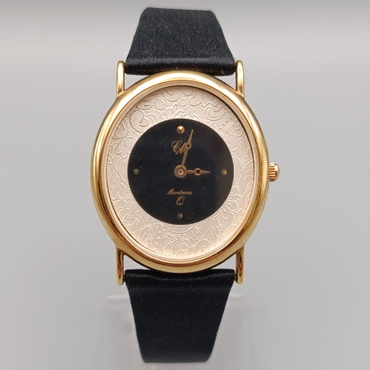 Elegante Montana Damen Uhr – Verziert mit Lederarmband