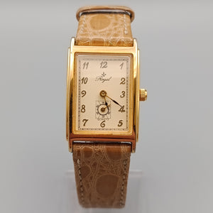 Elegante Royal Damen Uhr – Klassisches Design in Goldoptik