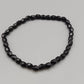 Elegantes Perlenarmband – Klassisches Design in Schwarz