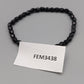 Elegantes Perlenarmband – Klassisches Design in Schwarz
