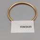 Eleganter Armreif – Stilvolles Design in Goldoptik