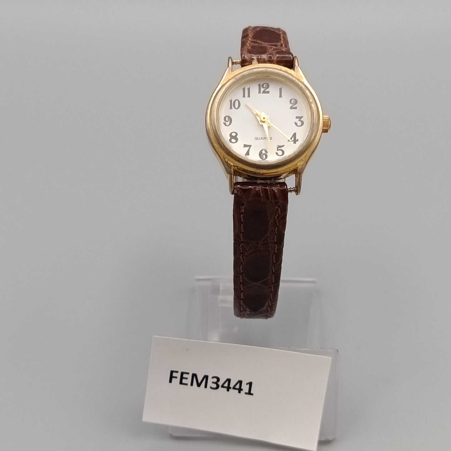 Elegante Damen Uhr – Klassisches Design in Goldoptik