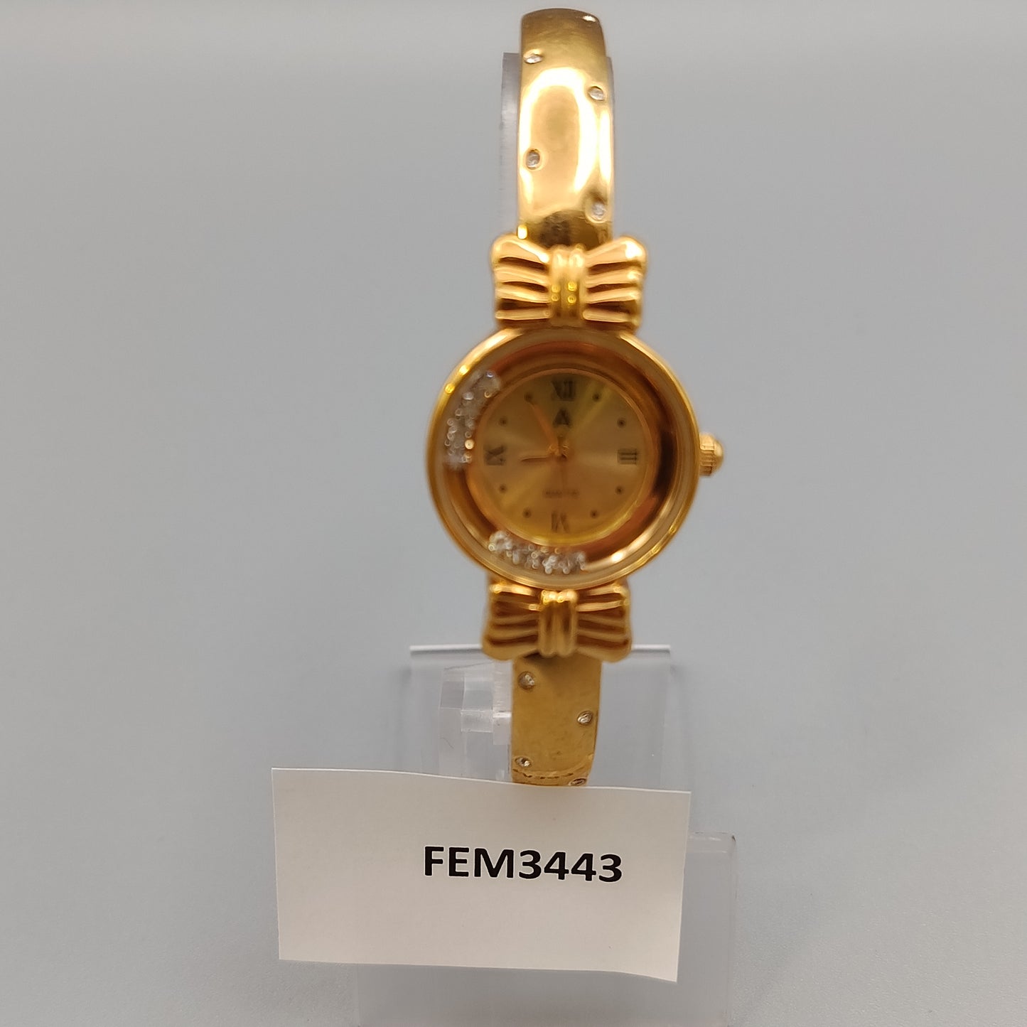 Elegante Damen Uhr – Verspieltes Design in Goldoptik