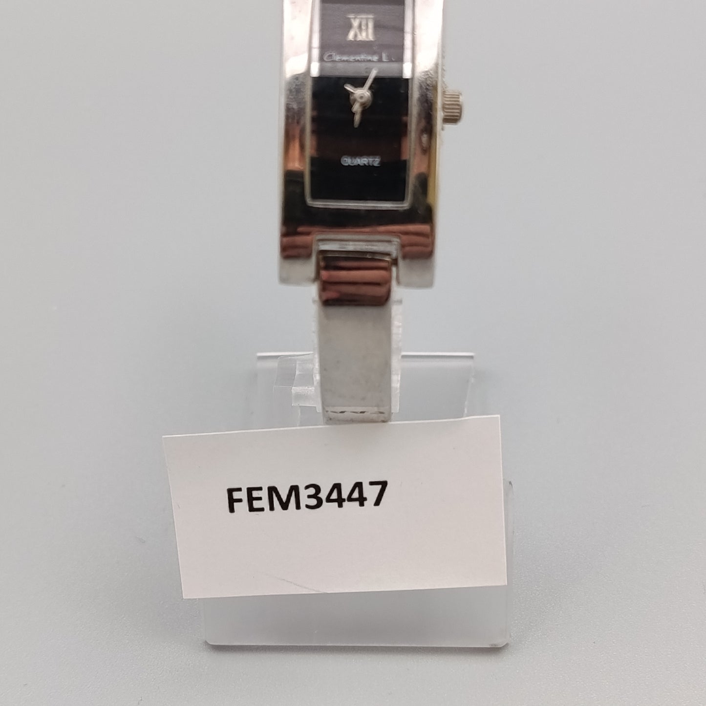 Elegante Clementine L. Damen Uhr – Rechteckiges Design
