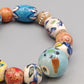 Buntes Keramikperlen Armband – Künstlerisches Design