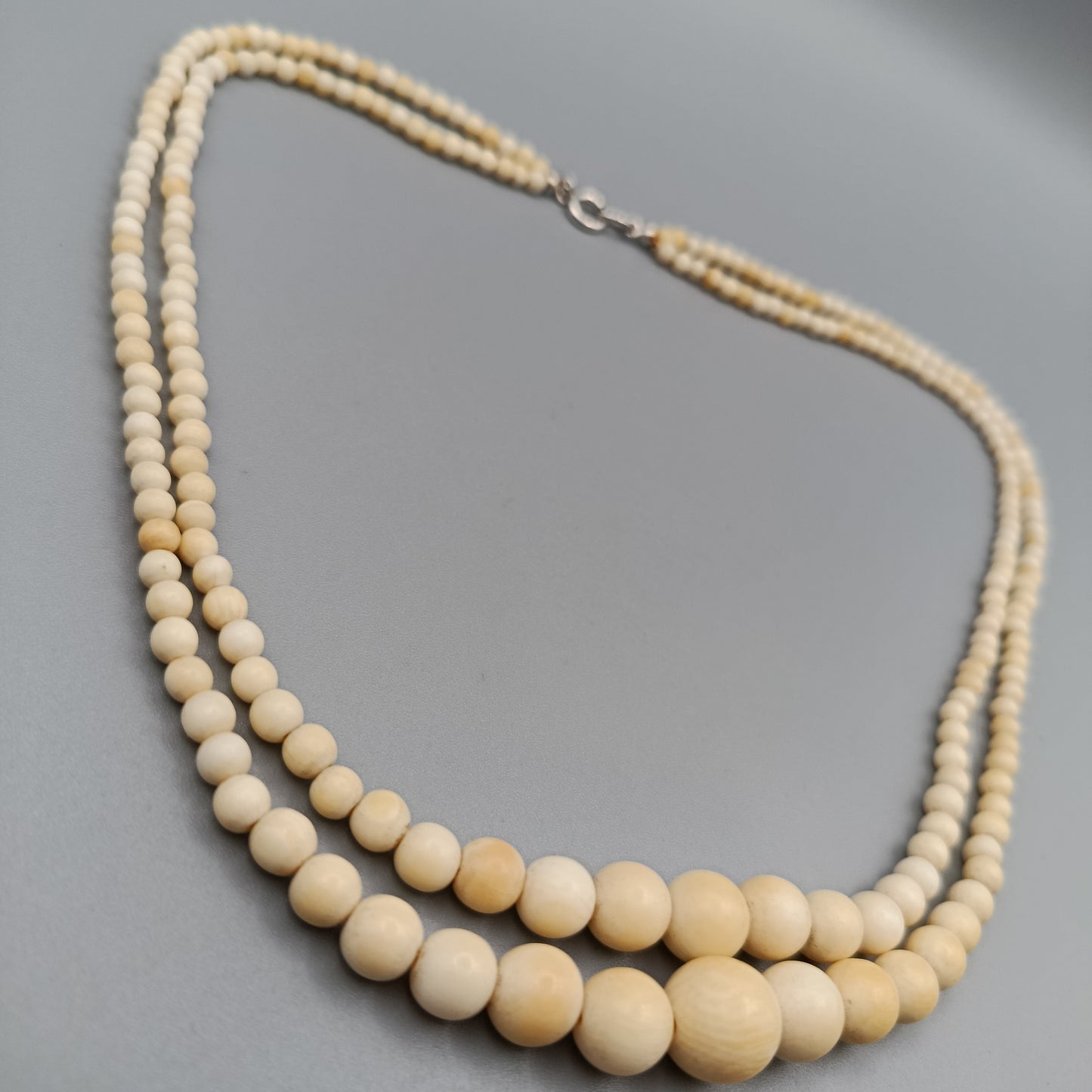 Elegante Perlenkette – Klassisches Design mit 925 Silber Verschluss