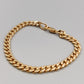 Elegantes Panzerarmband – Klassisches Design in Goldoptik