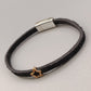 Elegantes Lederarmband – Stilvolles Design mit Stern-Charm