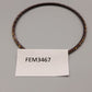 Eleganter Armreif – Stilvolles Design in Braun und Gold