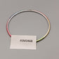 Eleganter Armreif  – Buntes Design in Regenbogenfarben
