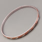 Eleganter Armreif – Klassisches Design in Roségold- und Silberoptik
