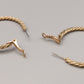 Elegante Creolen – Klassisches Design in Goldoptik