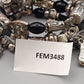 Elegantes mehrreihiges Armband – Silberfarbenes Design
