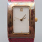 Elegante Damen Uhr – Rechteckiges Design in Goldoptik