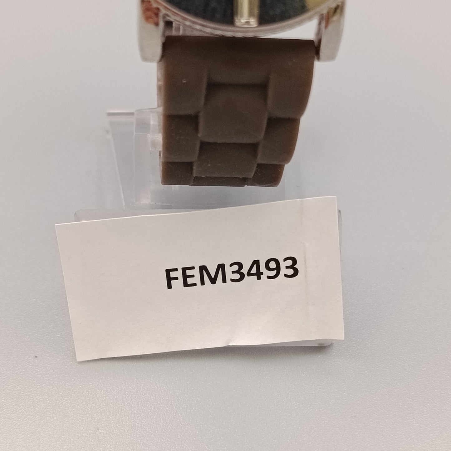 Elegante Damen Uhr – Stilvolles Design in Braun und Silberoptik