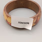 Eleganter Armreif – Florales Design in Warmen Farben