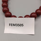 Elegantes Perlenarmband – Klassisches Design in Rot