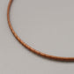 Eleganter Armreif – Schlichtes Design in Kupferoptik