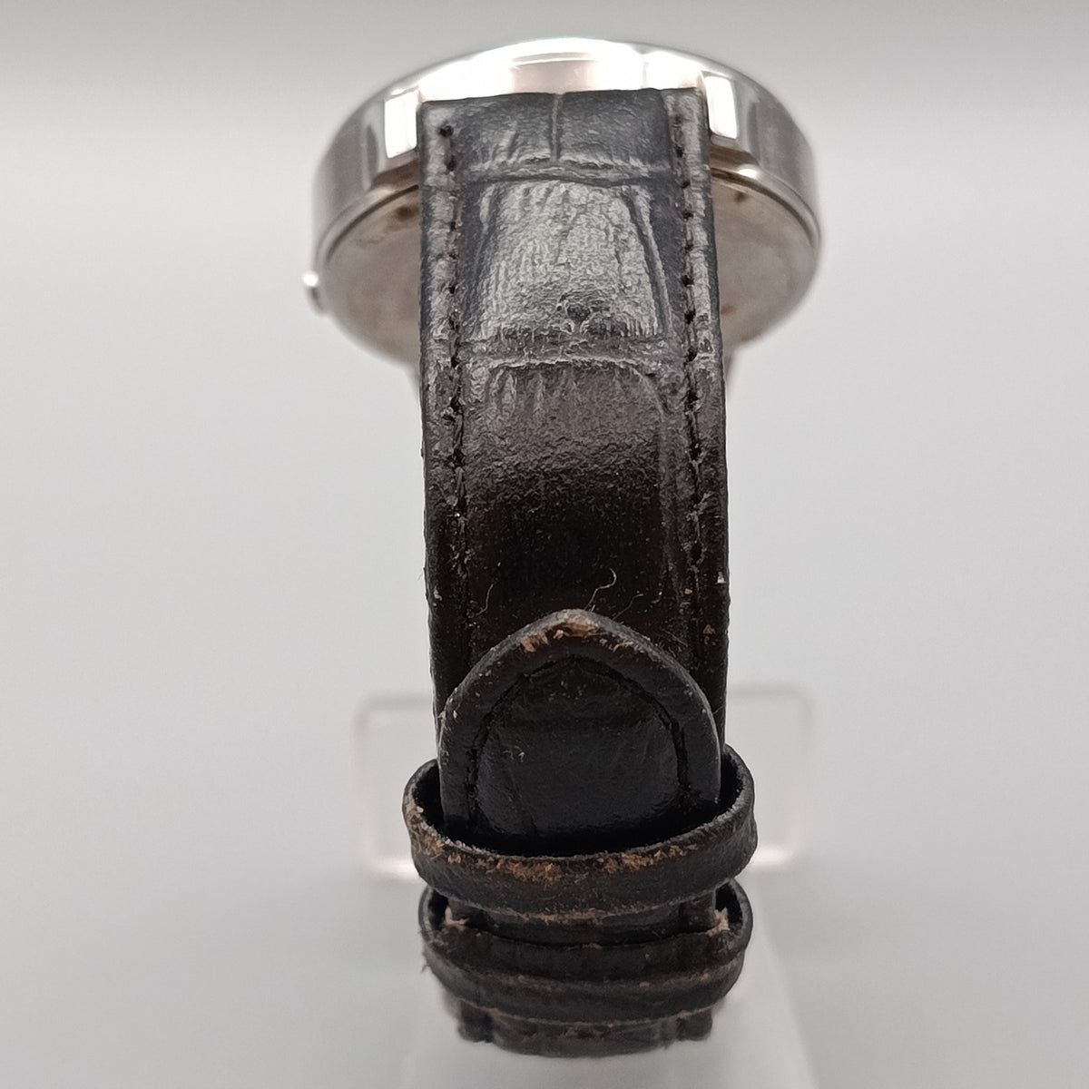 Klassische Herren Uhr – Dualanzeige und Lederarmband