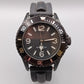 Sportliche Herren Uhr im Taucher-Design – Schwarz