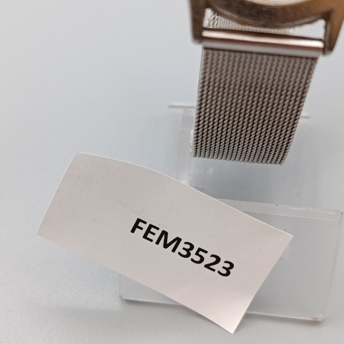 Elegante Fabiani Herren Uhr – Silberfarbenes Zifferblatt